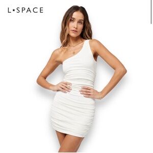 L*SPACE Alana Dress Women’s Size XL Cream